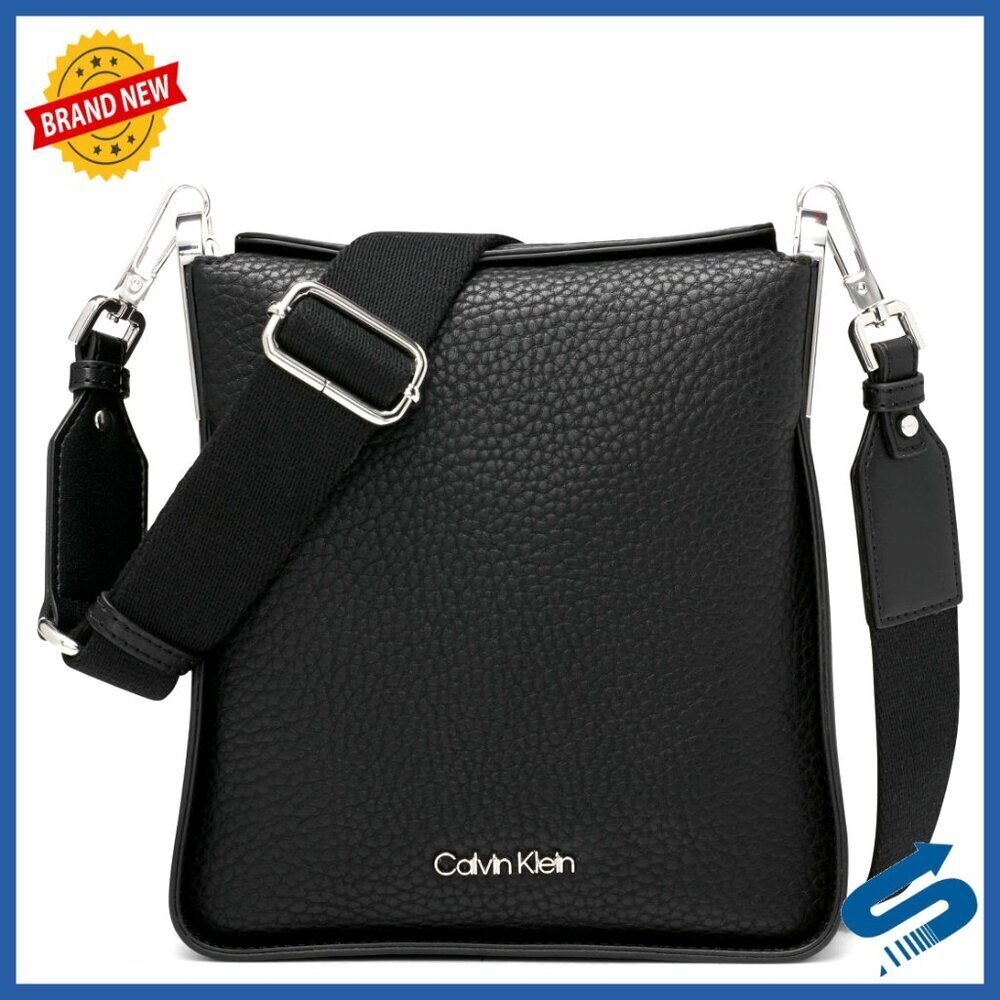 Vegan Leather Crossbody Bag Minimal Chic Professional Versatile Night Out